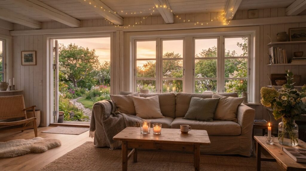 7 måder at skabe ekstra hygge i sommerhuset