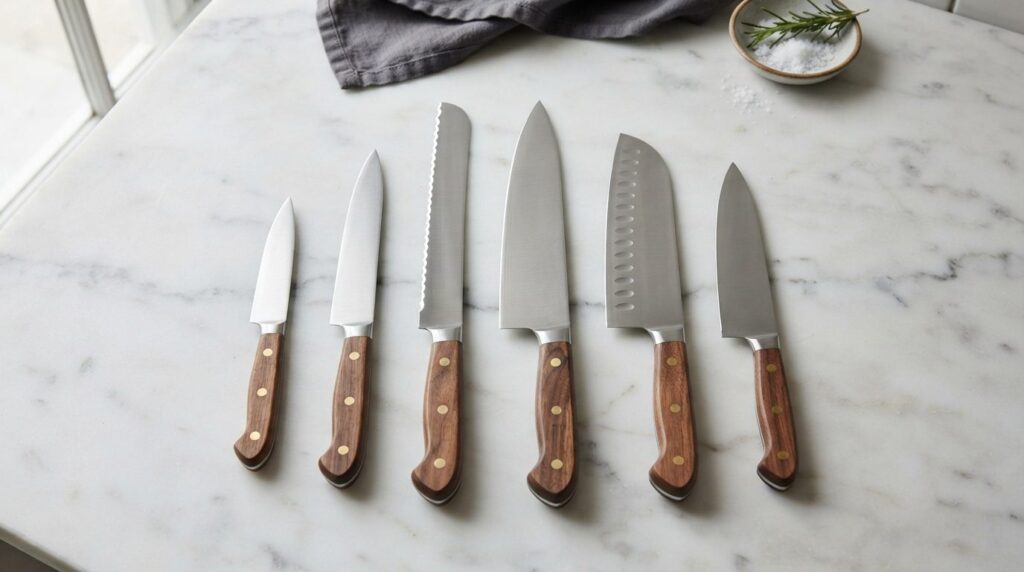 Hvor mange knive skal du egentlig have i køkkenet?