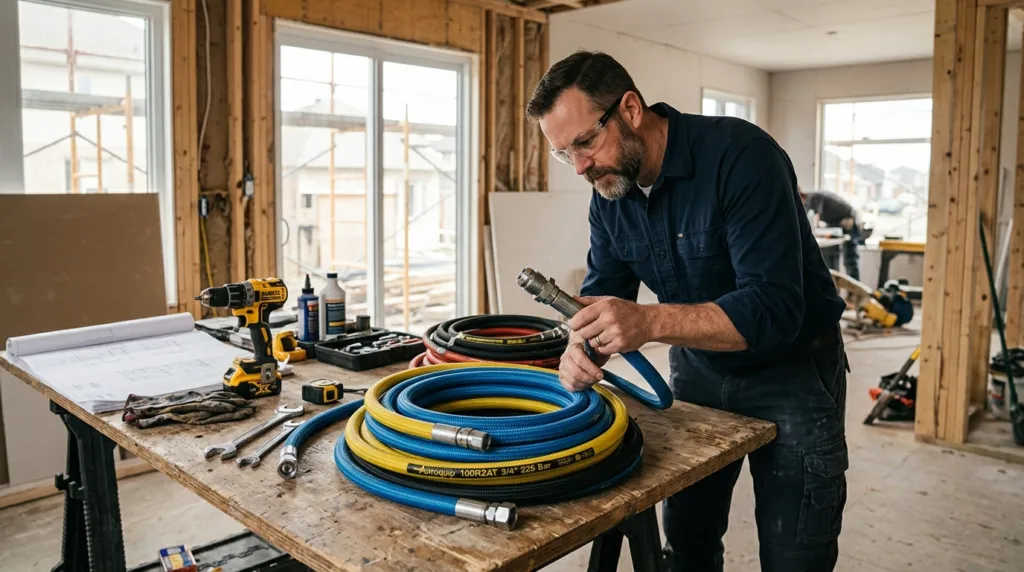 Hydraulikslanger til renovering: Undgå dyre nedbrud midt i dit byggeprojekt